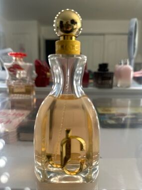 Jimmy Choo I Want Choo Eau de Parfum 100ml 3.3oz Gold Cap Authentic Almost Full